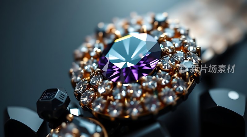 璀璨宝石闪耀光芒