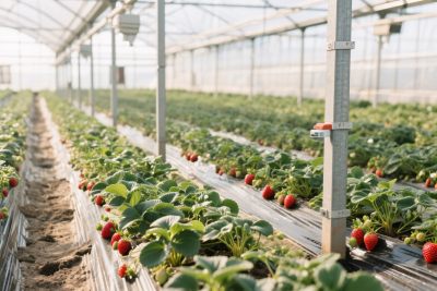 草莓种植温室场景 草莓种植温室场景