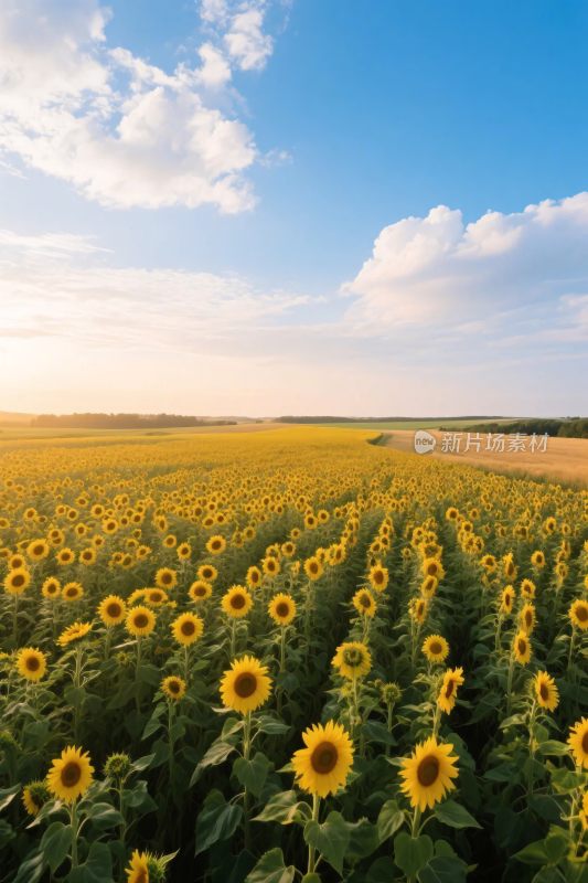 向日葵田园风景
