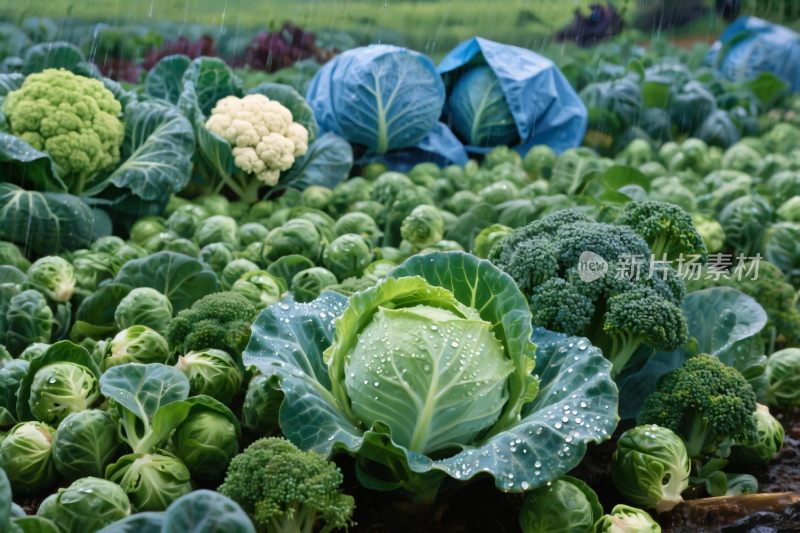 菜园里的多样蔬菜