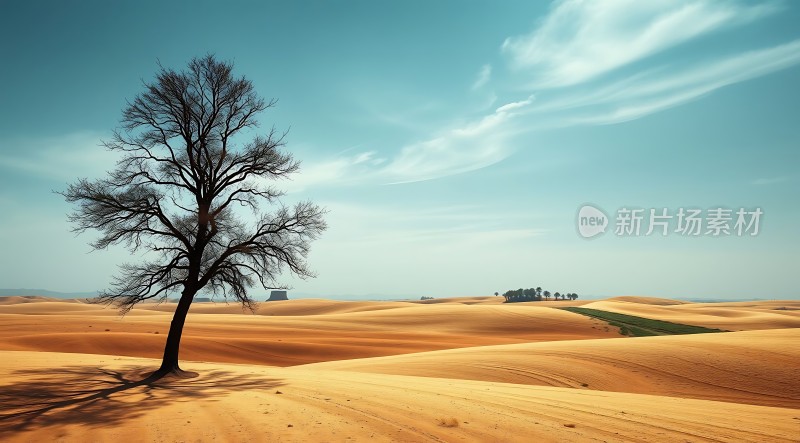 孤树沙漠绿洲