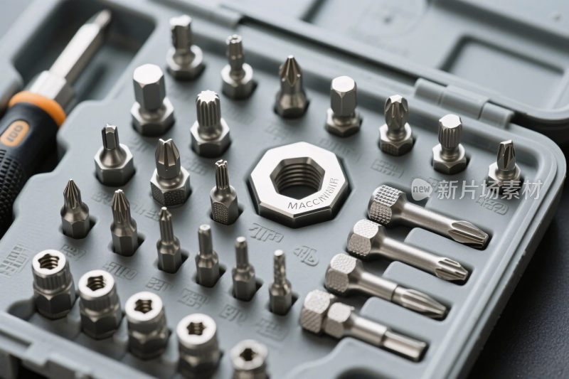 工具套装特写图