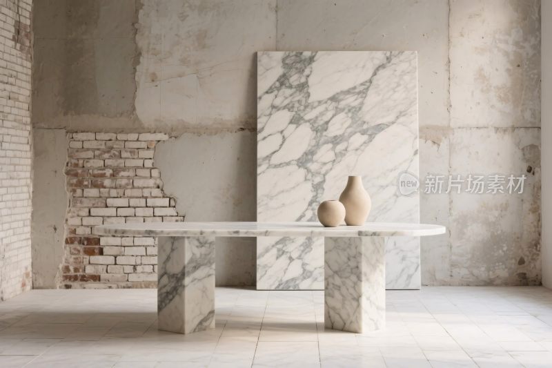 室内大理石装饰场景