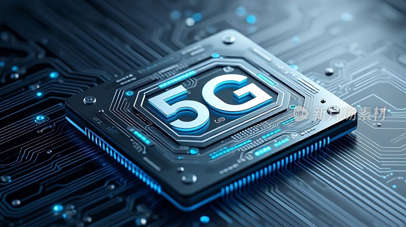 5G芯片科技感