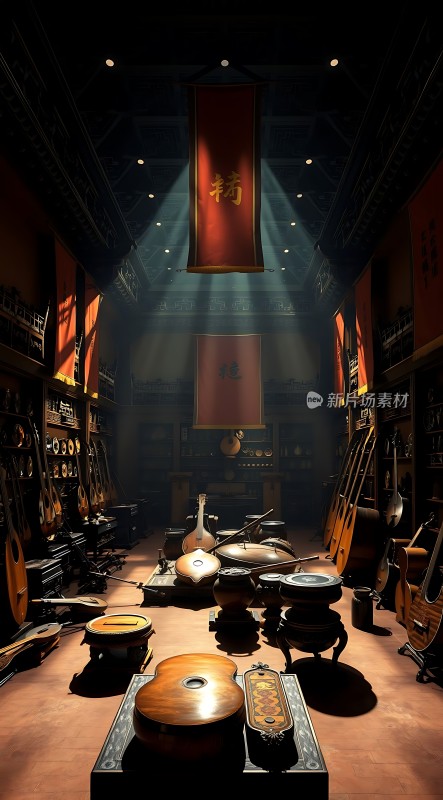古乐器陈列室