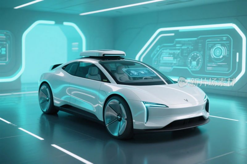 未来智能概念汽车