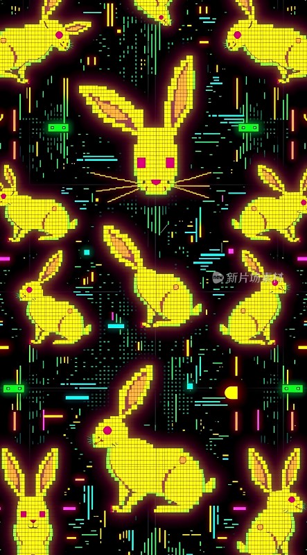 像素兔子的无限循环