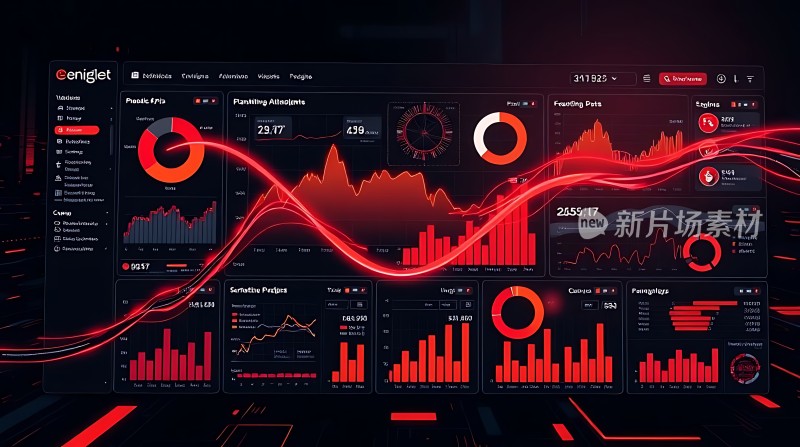 数据驱动决策智能分析仪表盘