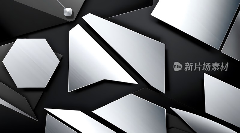 新片场素材科技感几何图形