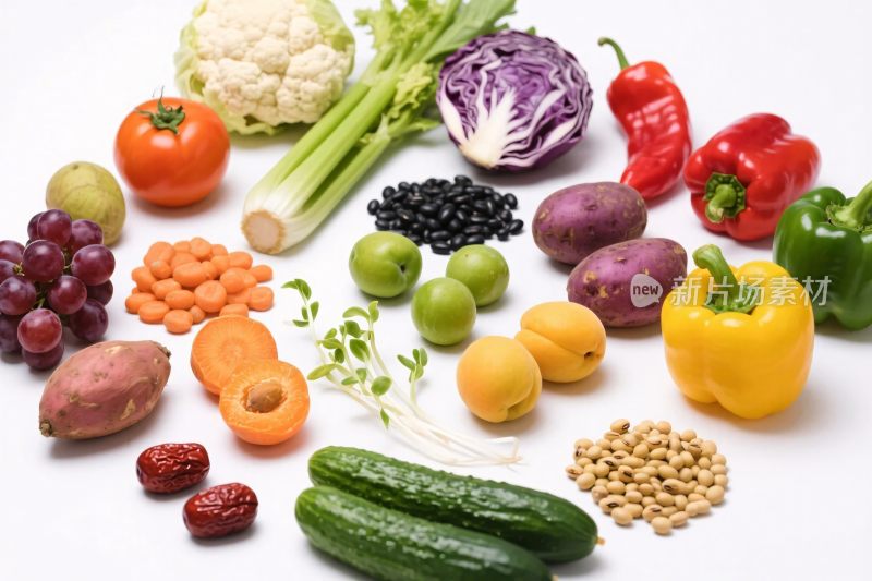 多种蔬果集合图