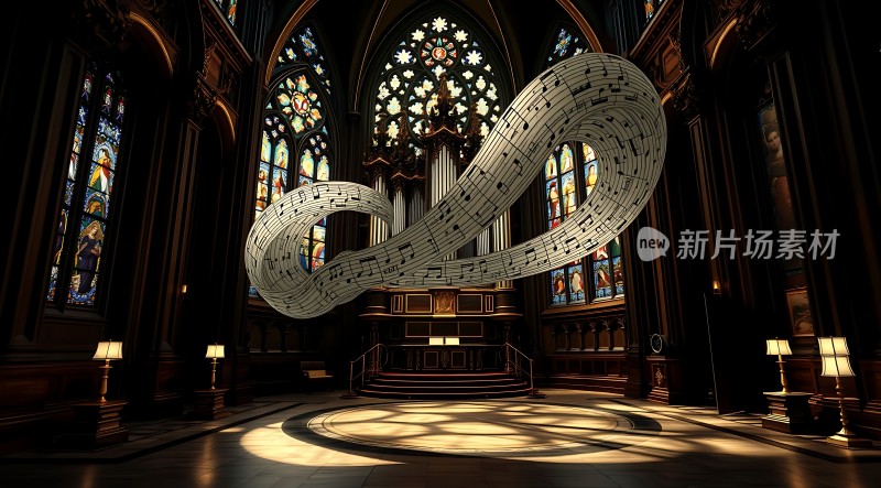 音乐之魂在教堂中回荡