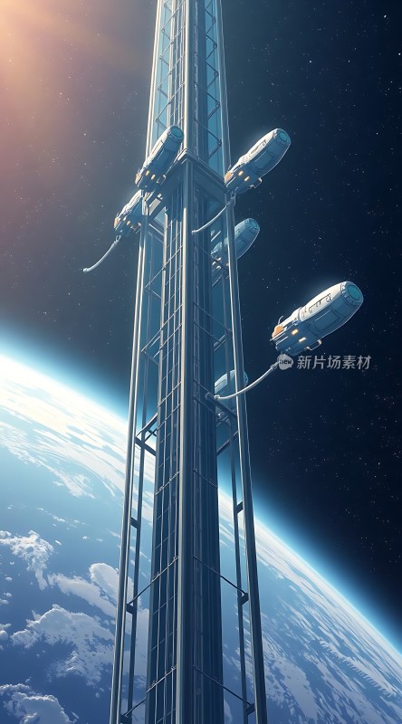 太空电梯与宇宙飞船