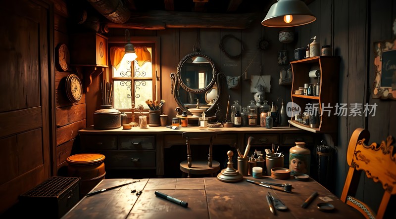 古董工作室的秘密角落