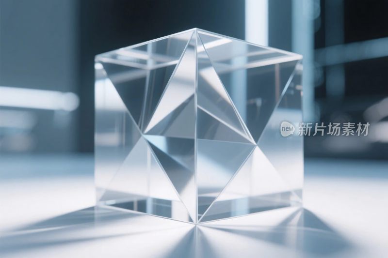 透明立方体几何设计