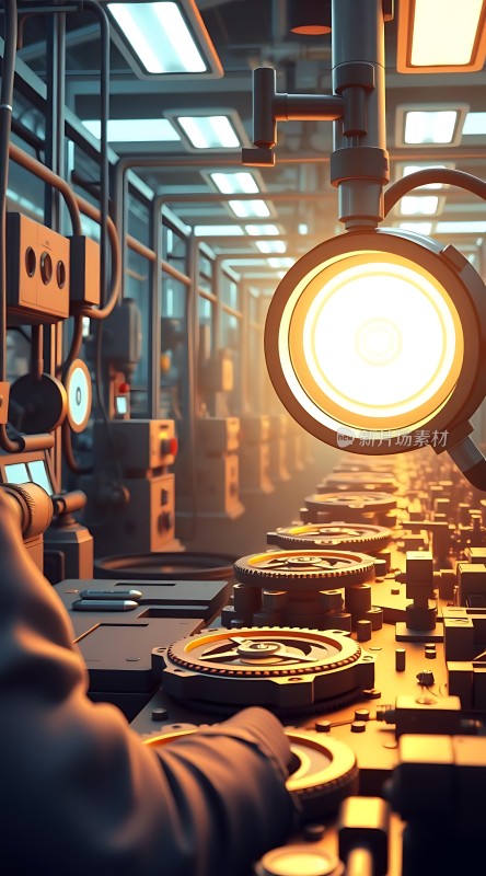 科技实验室中的精密仪器操作