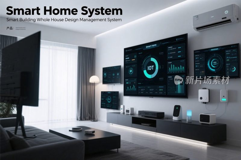 智能家居系统界面展示