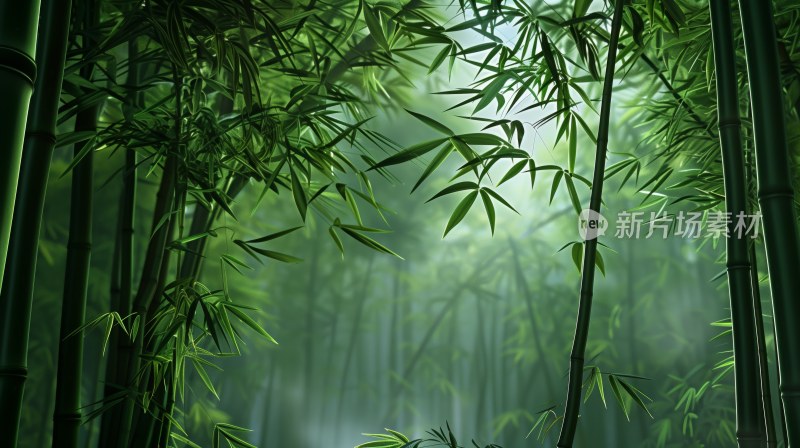 自然竹子竹林