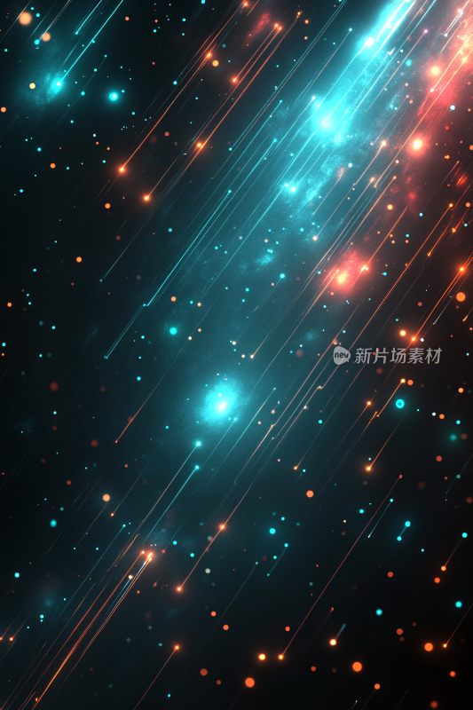 绚丽星空光效背景图