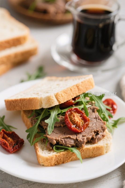三明治美食摄影