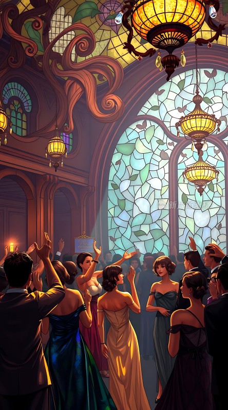 舞会上的优雅时光