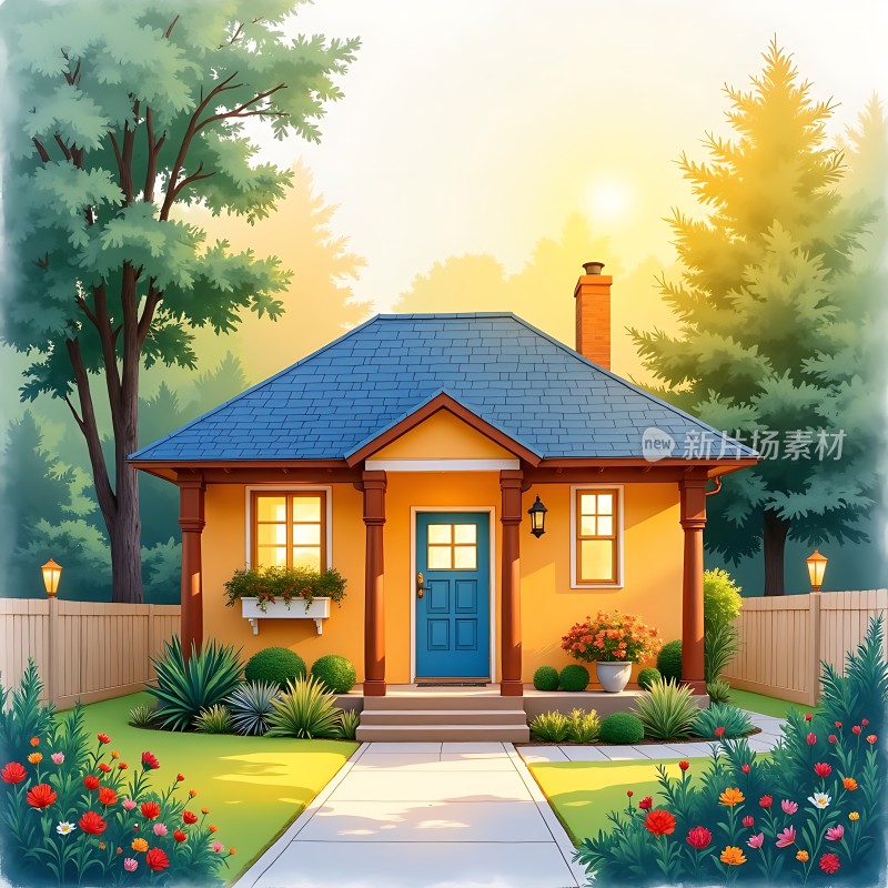 阳光小屋温馨家园