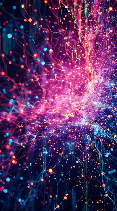 五彩斑斓神经元网络
