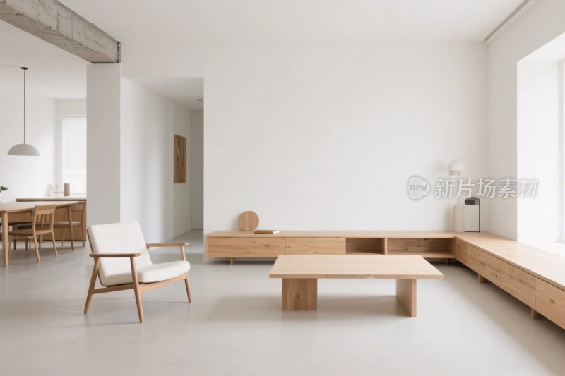 简约现代风格的室内空间