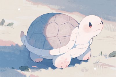 可爱卡通乌龟插画 可爱卡通乌龟插画