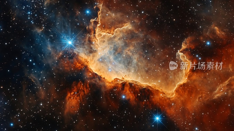 宇宙奇观星云与恒星