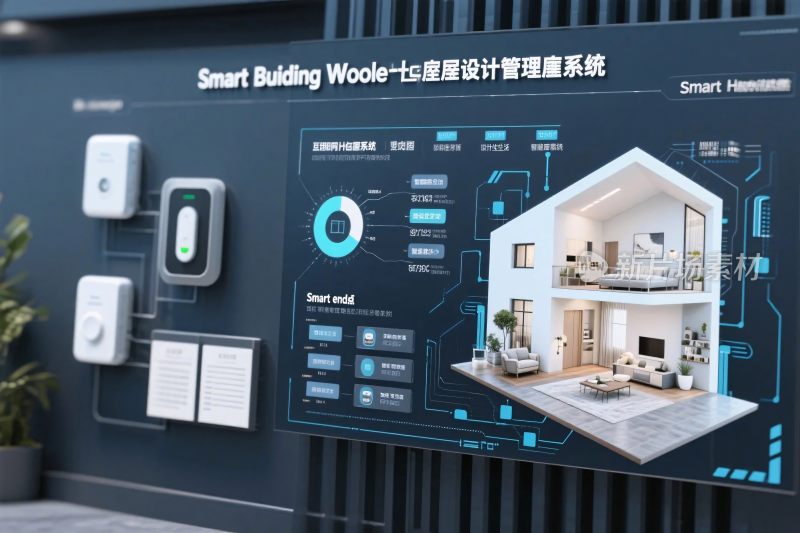 智能家居系统展示界面