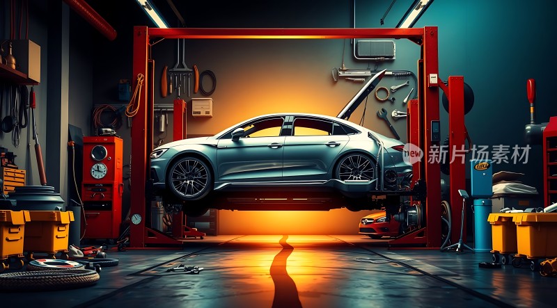 汽车维修车间