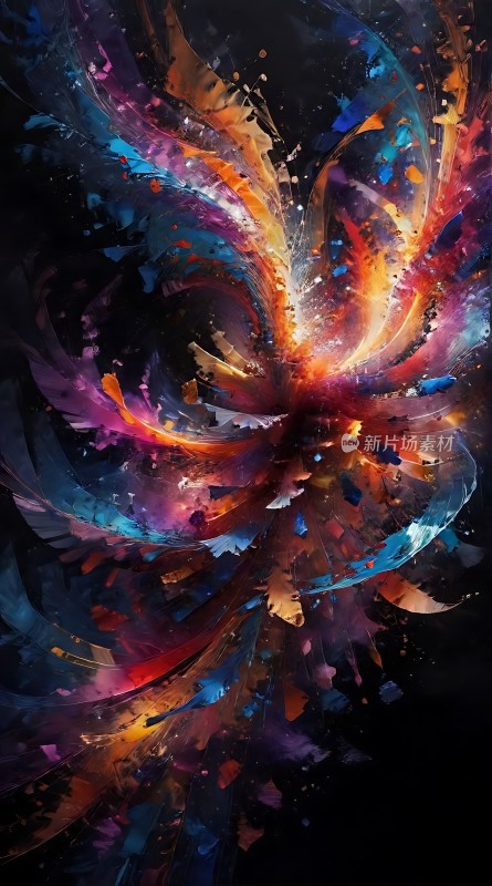 色彩风暴视觉盛宴