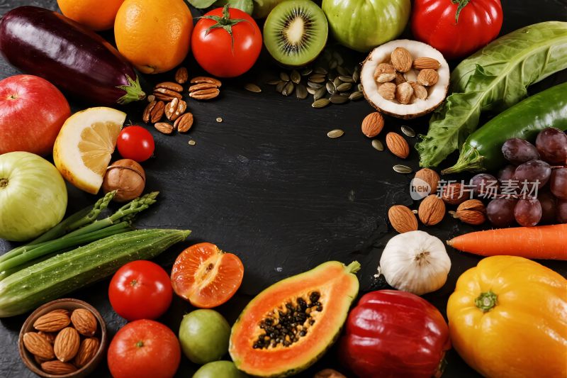 健康食材集合图