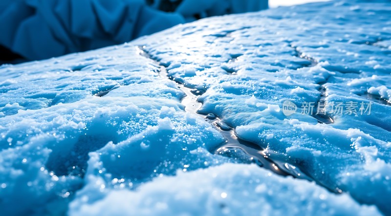冰封世界晶莹剔透