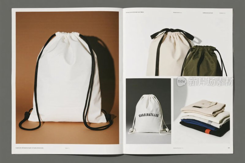 抽绳包画册展示