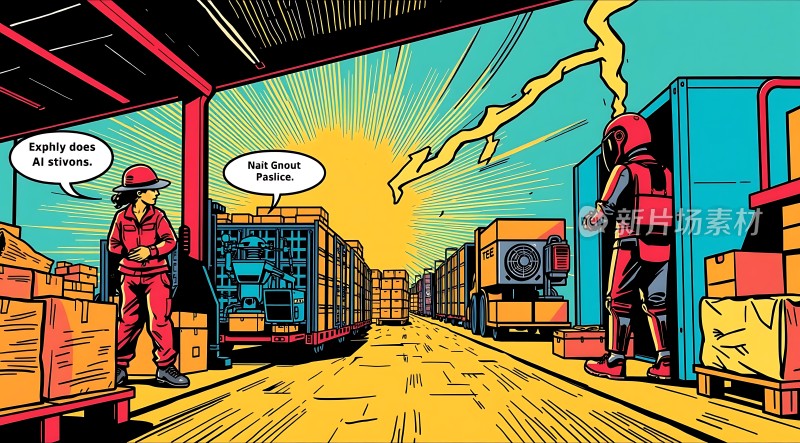 新片场素材仓库搬运工对话