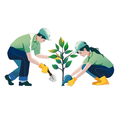 种树的男孩和女孩 种树的男孩和女孩