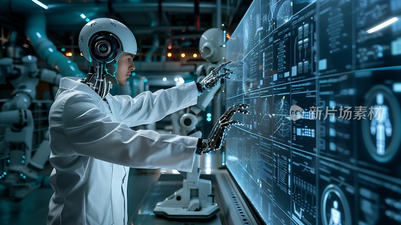 未来科技实验室人机互动新篇章