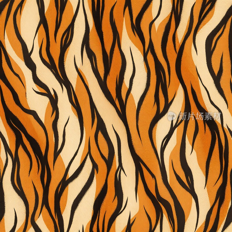 虎纹纹理