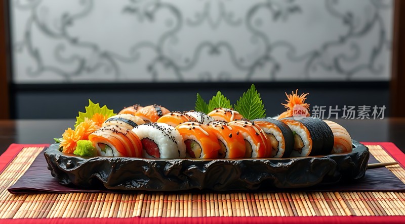 寿司盛宴美味呈现