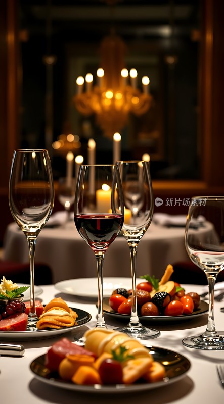 烛光晚餐浪漫时刻