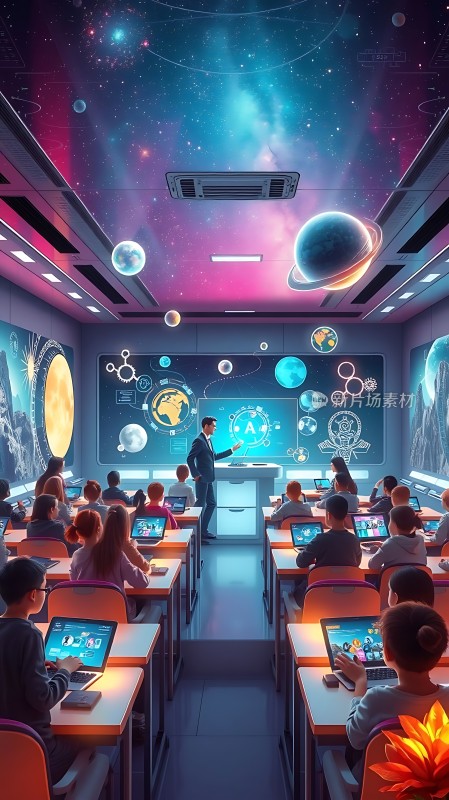 未来教室探索宇宙奥秘