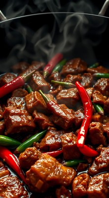 香辣牛肉块 香辣牛肉块