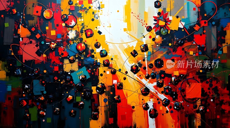 色彩斑斓的艺术世界