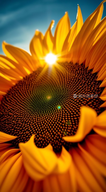 阳光下的向日葵