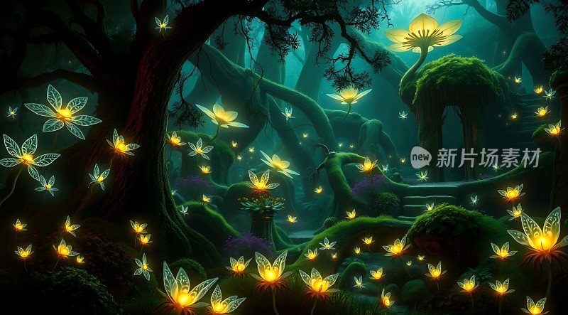 神秘森林夜光之旅