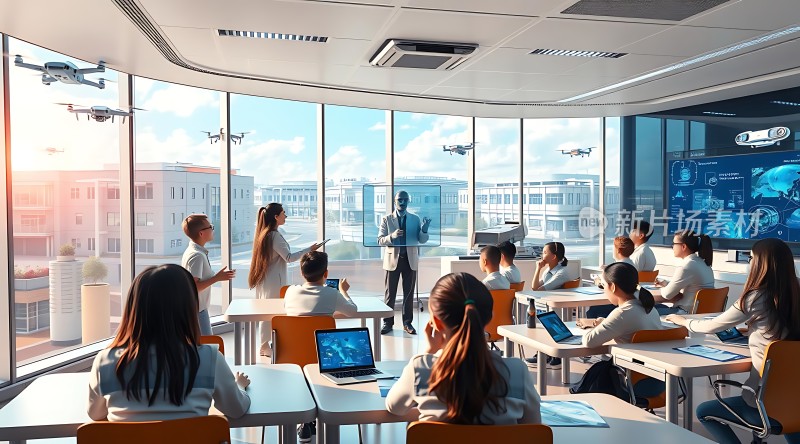 未来科技课堂智慧学习新体验