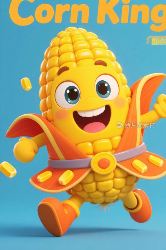 卡通玉米卡通形象