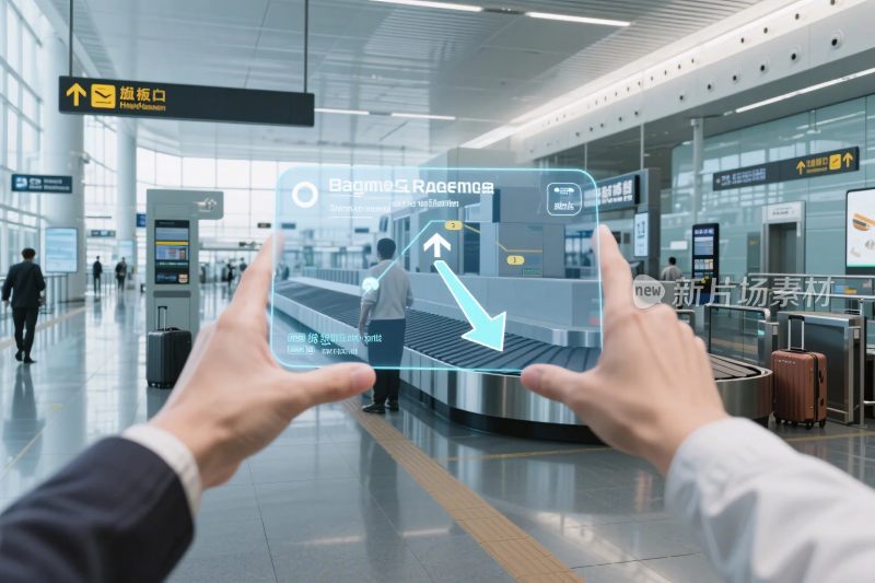 机场智能虚拟交互场景