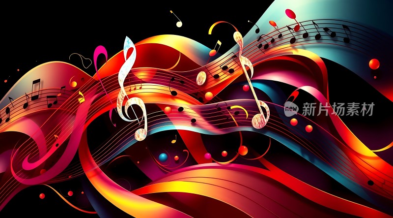 彩色音符旋律